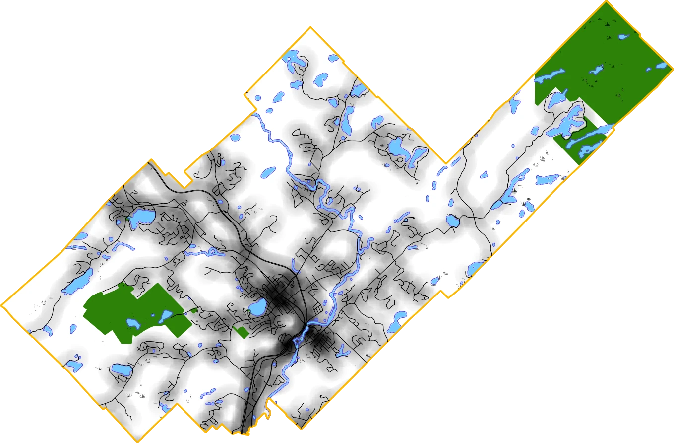 Étalement urbain à Sainte-Adèle